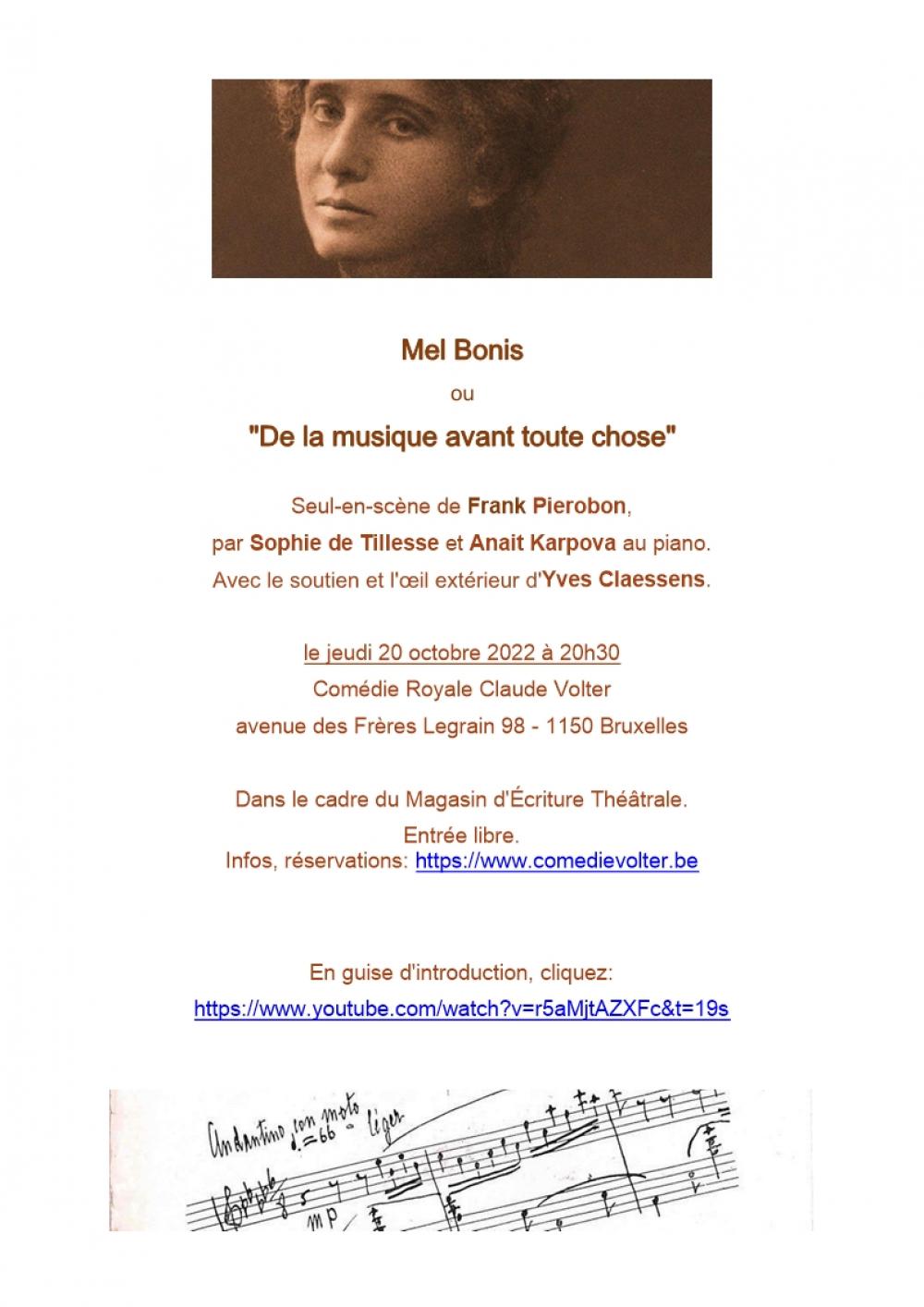 Mel Bonis, Compositrice | Sa vie, son oeuvre - Boutique de partitions ...